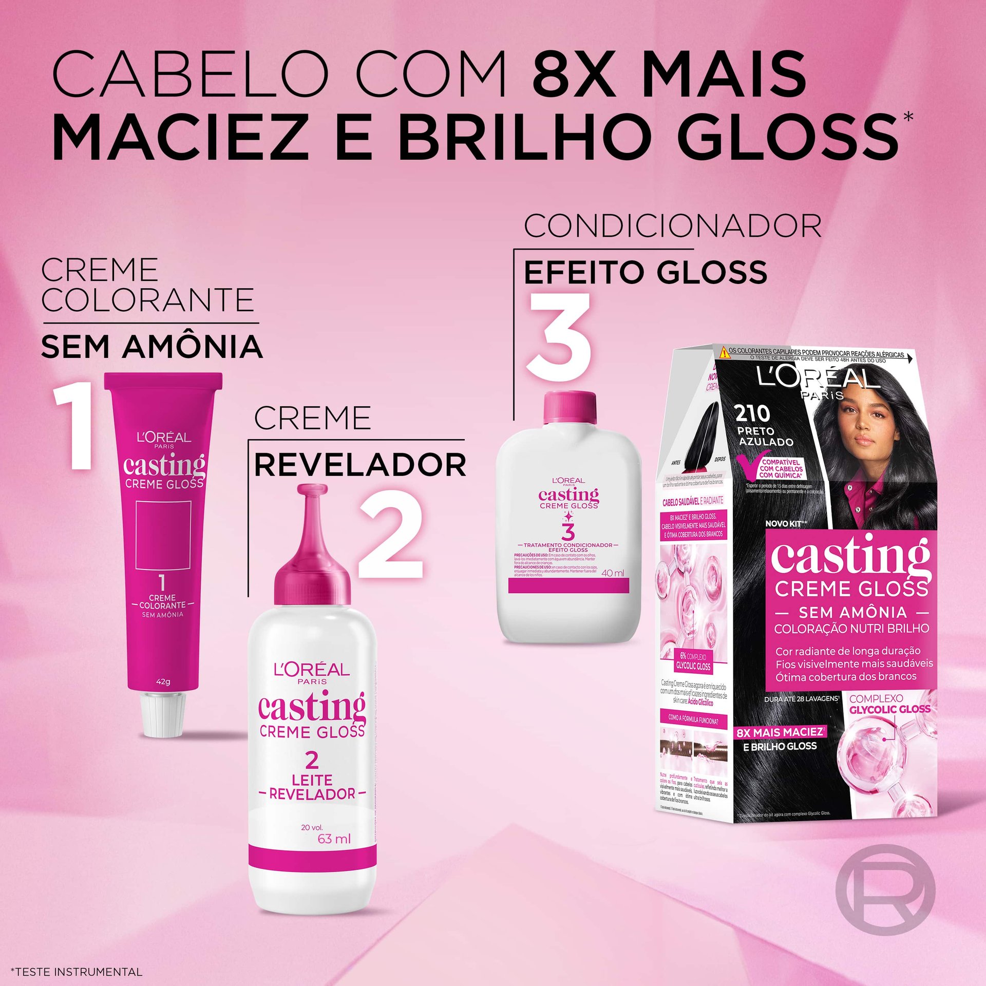 Casting Creme Gloss Glycolic Gloss 210 7 Min